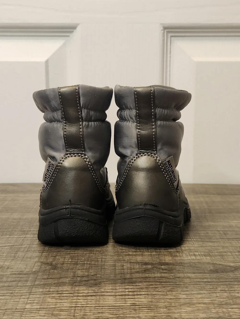 Naturino Infant Gray Winter Boots - Waterproof Size 22/US 6